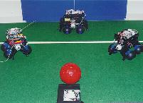 Robot playing with Ball