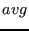 $avg$