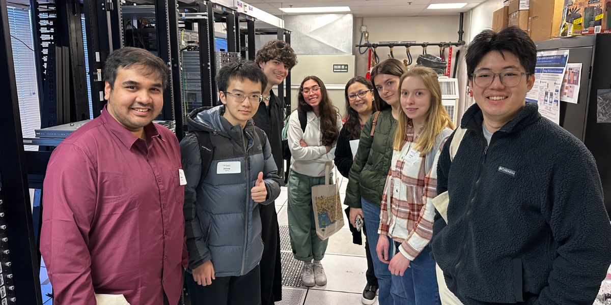 Photo of students in SPHERE testbed